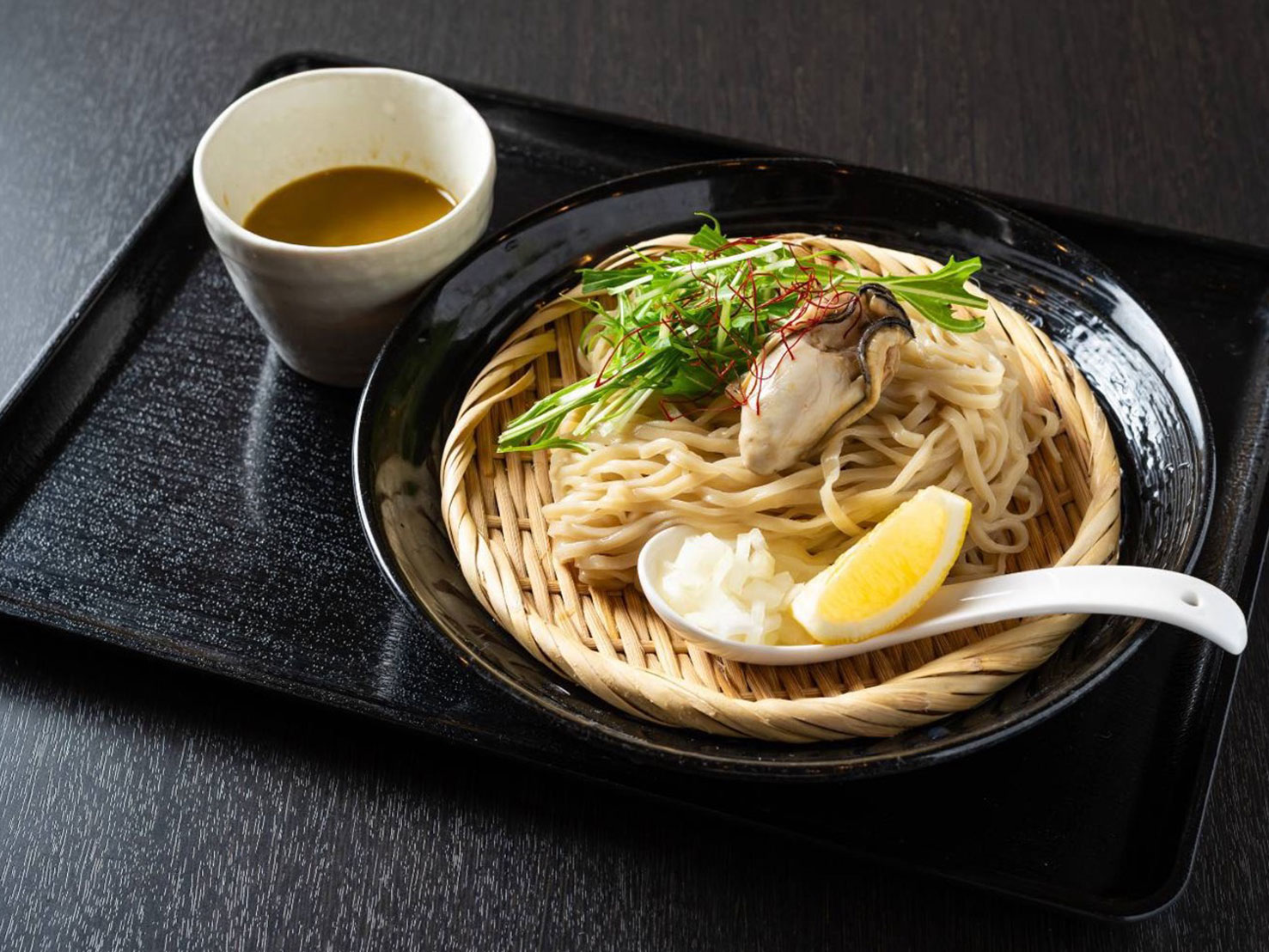 牡蠣つけそば